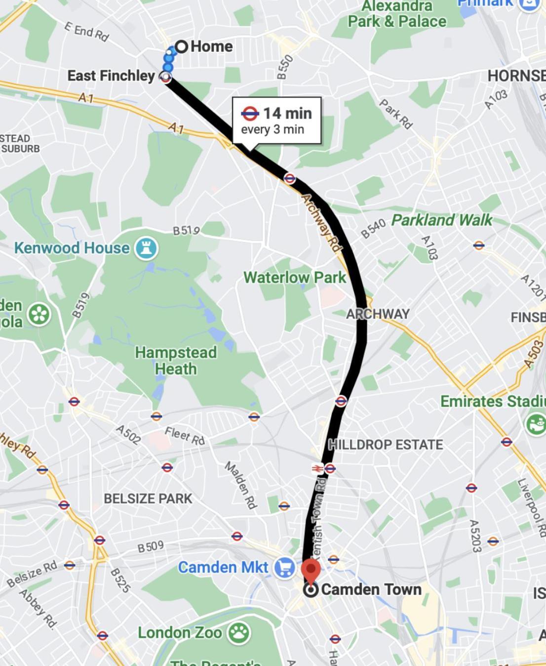 런던 Fabulous East Finchley 아파트 외부 사진